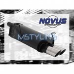 Sportski ispušni lonac BMW 3 E46 316i/318i 2x76mm MS