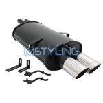 Sportski ispušni lonac BMW 3 E46 320/325/330 2x76mm MS