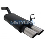 Sportski ispušni lonac Ford Fiesta MK6 2x76mm MS