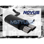 Sportski ispušni lonac Mercedes 190 W201 2x76mm MS