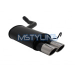 Sportski ispušni lonac Mercedes 190 W201 2x76mm SR