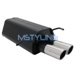 Sportski ispušni lonac Mercedes C W203 2x76mm SR