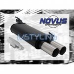 Sportski ispušni lonac Opel Astra F CC Hatchback 2x76mm RL