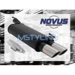 Sportski ispušni lonac Opel Astra F CC Hatchback 2x76mm SR