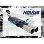 Sportski ispušni lonac Opel Astra G Cabrio 2x90mm RL