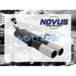 Sportski ispušni lonac Opel Astra G Cabrio 2x90mm