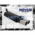 Sportski ispušni lonac Opel Corsa B 2x76mm RL