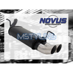 Sportski ispušni lonac Opel Corsa C 2x76mm DTM