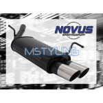 Sportski ispušni lonac Opel Corsa C 2x76mm MS