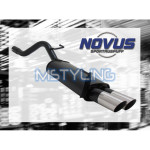 Sportski ispušni lonac Opel Corsa D 2x76mm MS