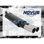 Sportski ispušni lonac Opel Corsa D 2x76mm RL