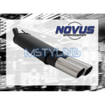 Sportski ispušni lonac Opel Kadett E Hatchback/Cabrio 2x90mm SR