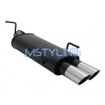 Sportski ispušni lonac Opel Vectra B 2x76mm MS