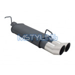 Sportski ispušni lonac Opel Vectra B 2x90mm DTM