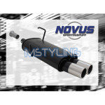 Sportski ispušni lonac Peugeot 206 2x76mm