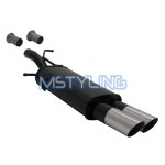 Sportski ispušni lonac Peugeot 307 2x76mm MS