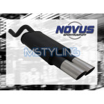 Sportski ispušni lonac Renault Clio II 2x76mm MS