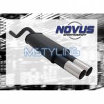 Sportski ispušni lonac Renault Clio II 2x76mm RL