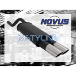 Sportski ispušni lonac Renault Clio II 2x76mm SR