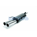 Sportski ispušni lonac VW Golf 3 2x76mm