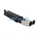 Sportski ispušni lonac VW Golf IV Cabrio 2x76mm DTM