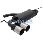 Sportski ispušni lonac VW Golf V 2x76mm RL z izrezom