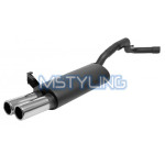 Sportski ispušni lonac  VW New Beetle 2x76mm