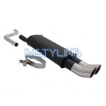 Sportski ispušni lonac VW Polo 2/3 86C 2x76mm DTM