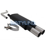 Sportski ispušni lonac VW Polo 2/3 86C 2x76mm RL