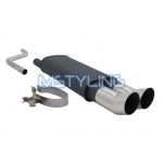 Sportski ispušni lonac VW Polo 2/3 86C 2x90mm DTM