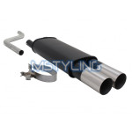 Sportski ispušni lonac VW Polo 2/3 86C 2x90mm RL