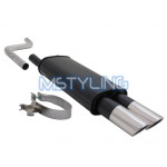Sportski ispušni lonac VW Polo 2/3 86C 2x90mm SR