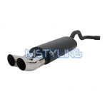 Sportski ispušni lonac VW Polo 4 6N / 6N2 2x76mm DTM