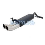 Sportski ispušni lonac VW Polo 9N / 9N3 2x76mm DTM