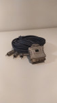 Bandridge RCA na SCART kabel s gumbom za odabir smjera signala