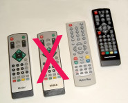 DVB-T daljinski upravljači