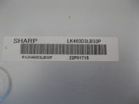 LK460D3LB33P, LCD panel Sharp