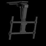 Stropni nosač za TV STELL SHO 8102 (motorizirani, 37"-75", 45 kg, VESA