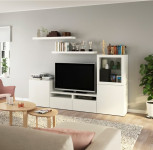 BESTÅ / LACK komoda