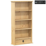CD stalak – Ormarić za CD-ove Corona 52 x 17,5 x 103 cm od masivne bor