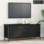 TV ormar 100 x 35 x 45 cm Crni hrast Konstruirano drvo - Crni hrast 10