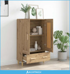 Highboard Hrast artisan 70 x 31 x 115 cm Konstruirano drvo - NOVO