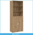 Highboard Hrast artisan 70 x 42,5 x 185 cm Konstruirano drvo - NOVO