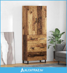 Highboard s ladicama 2 pcs Staro drvo 69,5 x 34 x 180 cm - NOVO