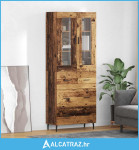 Highboard s ladicama 2 pcs Staro drvo Konstruirano drvo - NOVO