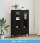 Highboard s ladicama Corona Crni hrast 69,5 x 31 x 115 cm - NOVO