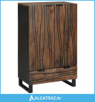 Highboard Smeđa 60 x 33 x 100 cm masivno drvo manga - NOVO