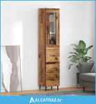 Highboard Staro drvo 34,5 x 34 x 180 cm Konstruirano drvo - NOVO