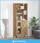 Highboard Umjetnički hrast 69,5 x 34 x 180 cm Konstruirano drvo - NOVO
