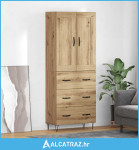 Highboard Umjetnički hrast 69,5 x 34 x 180 cm Konstruirano drvo - NOVO
